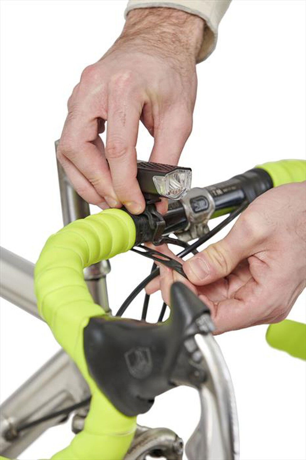 Immagine del prodotto NEWRBAN - Kit luci anteriore e posteriore per bici-Nero