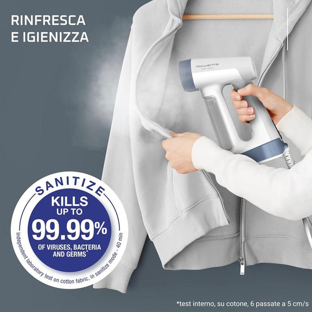 Immagine del prodotto ROWENTA - Stiratore 2-in-1 DR8722F0-Bianco, Blu