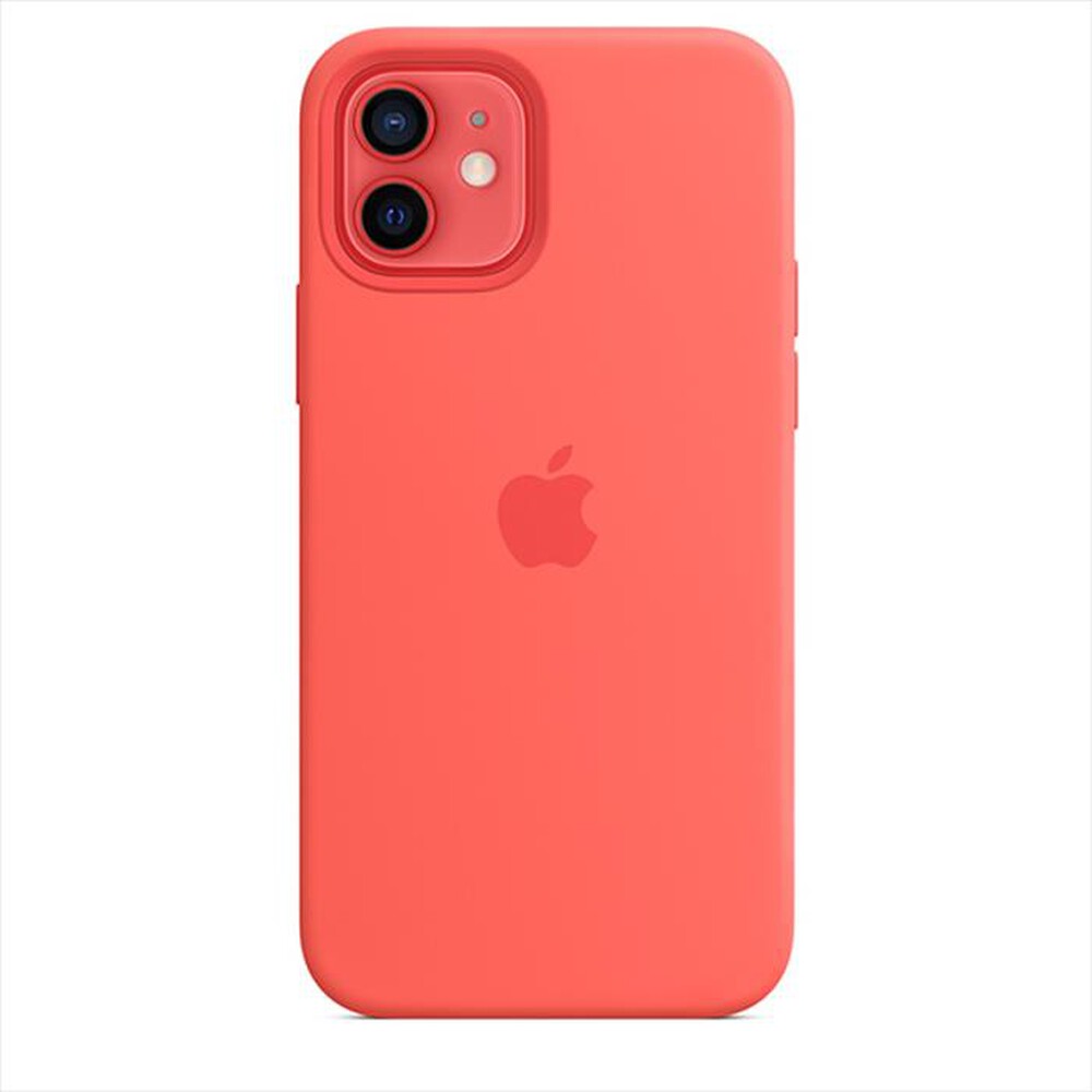 "APPLE - Custodia MagSafe in silicone iPhone 12/12 Pro-Rosarancio"