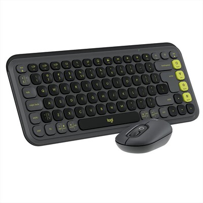 LOGITECH - astiera + Mouse POP ICON COMBO-Graphite