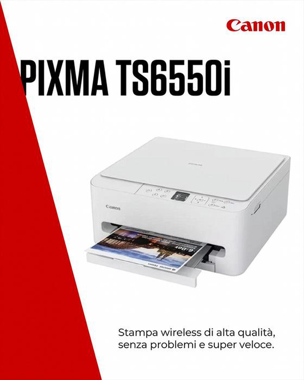 Immagine del prodotto CANON - Multifunzione PIXMA TS6550I-White
