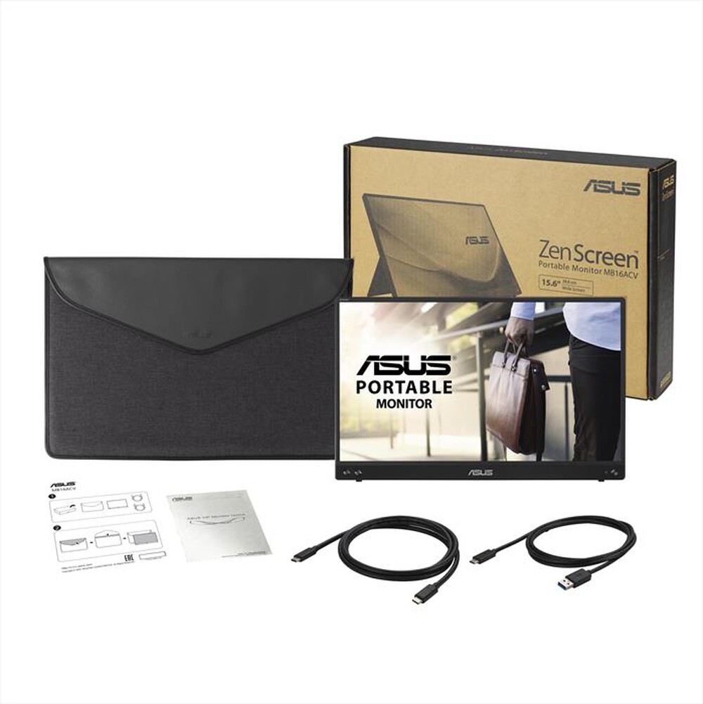 "ASUS - Monitor LCD FHD 15,6\" MB16ACV-Nero"