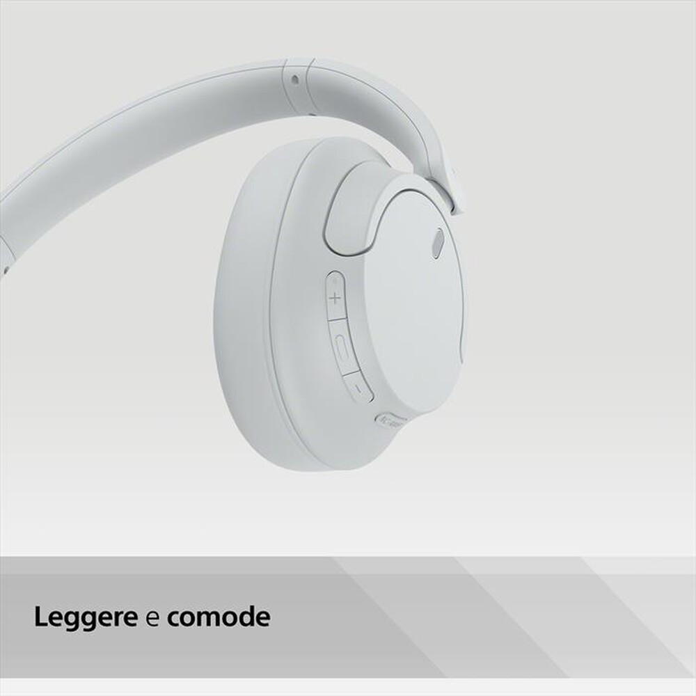 "SONY - Cuffie a padiglione chiuso WHCH720NW.CE7-Bianco"