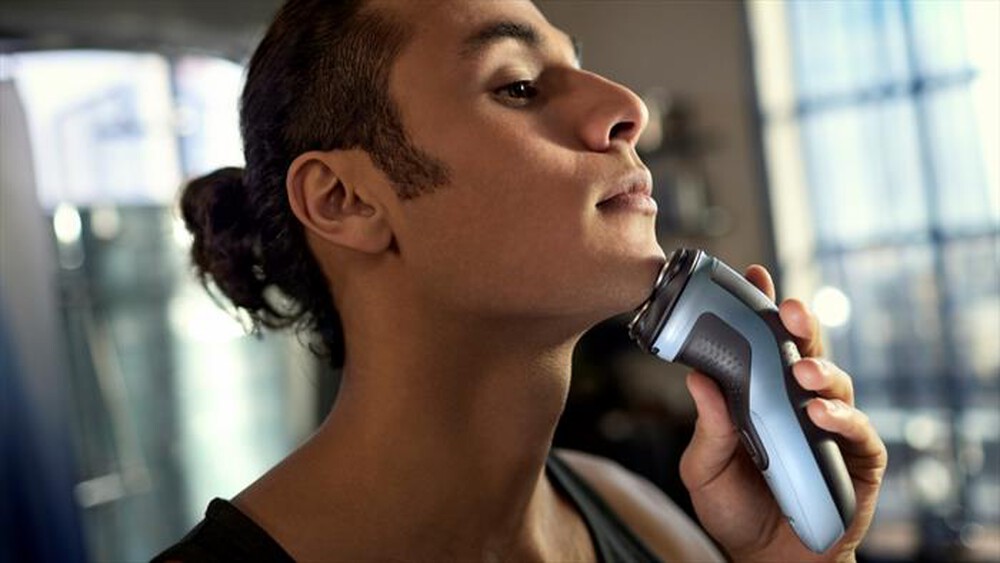 Immagine del prodotto PHILIPS - Rasoio uomo wet & dry X3003/00-Blu celeste