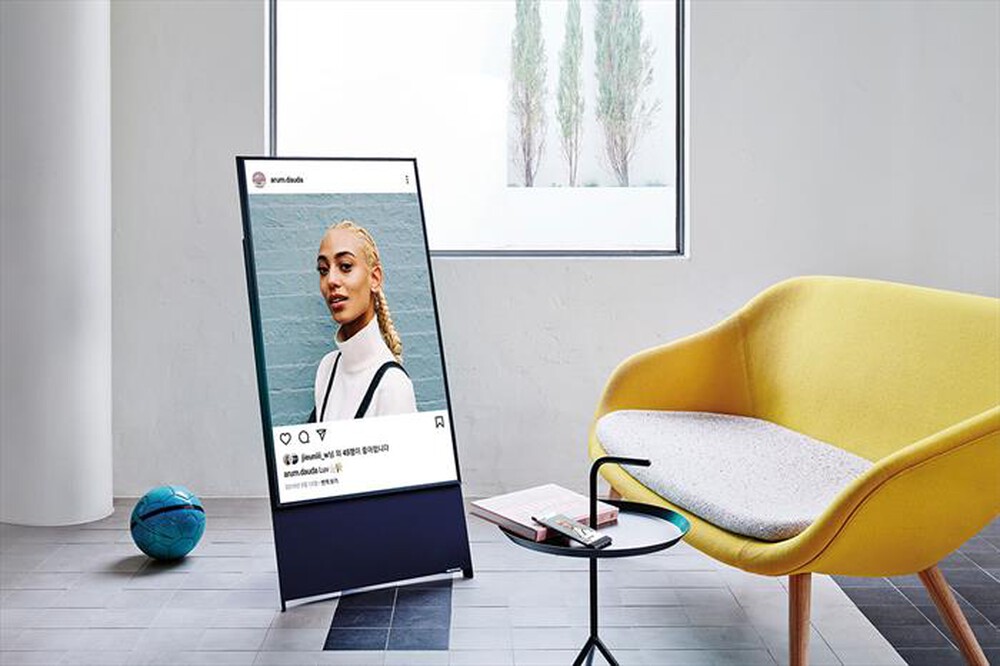 "SAMSUNG - Smart TV Q-LED UHD 4K 43\" THE SERO 43LS05B-Navy Blue"