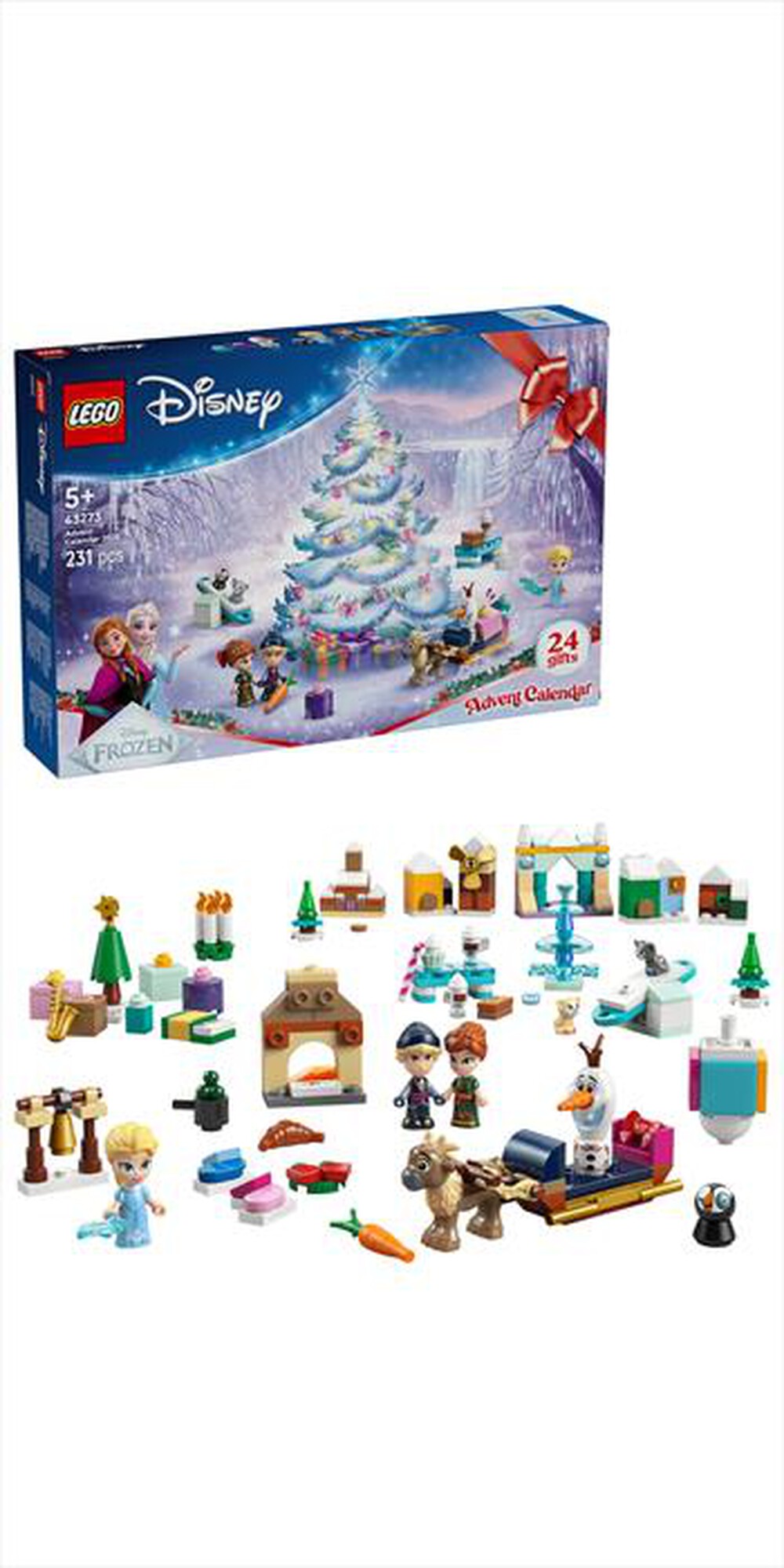 Immagine del prodotto LEGO - DISNEY PRINCESS Calendario dell’Avvento 2025 43273