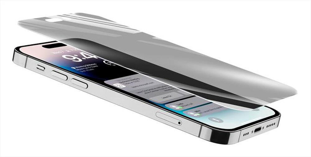 "CELLULARLINE - TOP SECRET GLASS - IPHONE 14 PRO MAX-Transparent"