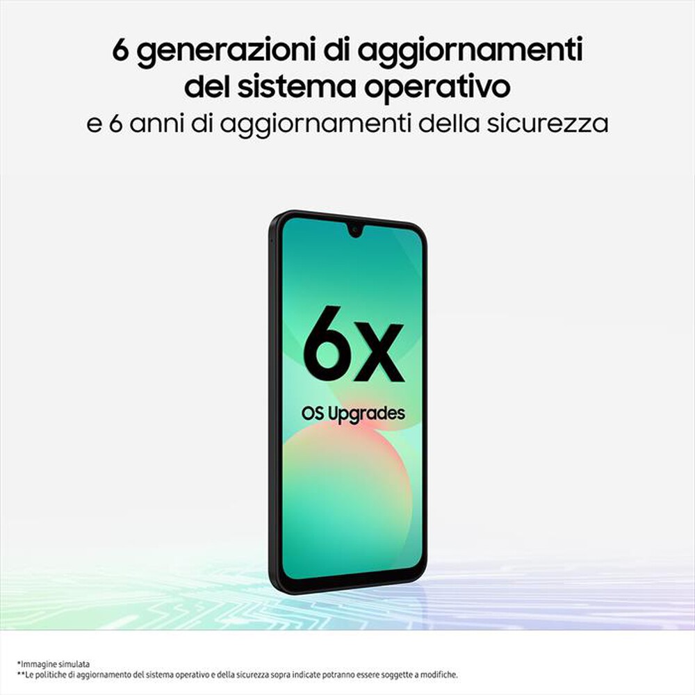 Immagine del prodotto SAMSUNG - Smartphone Galaxy A26 5G 128GB-Black