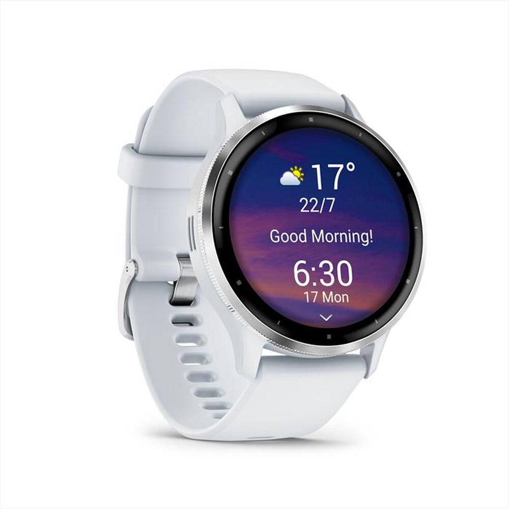 "GARMIN - Smart watch VENU 3, WHITESTONE-Bianco /Argento"