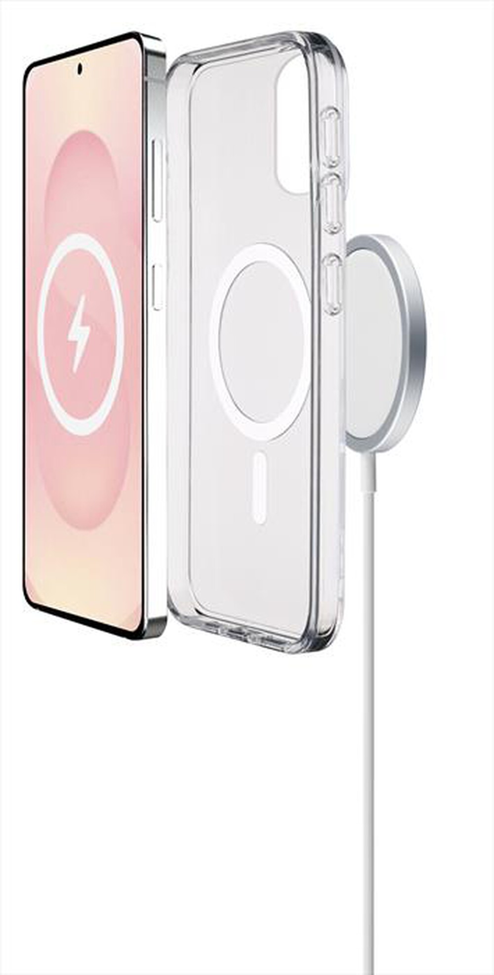 Immagine del prodotto CELLULARLINE - Cover a guscio Galaxy S25 Edge CLEAR MAG-Trasparente