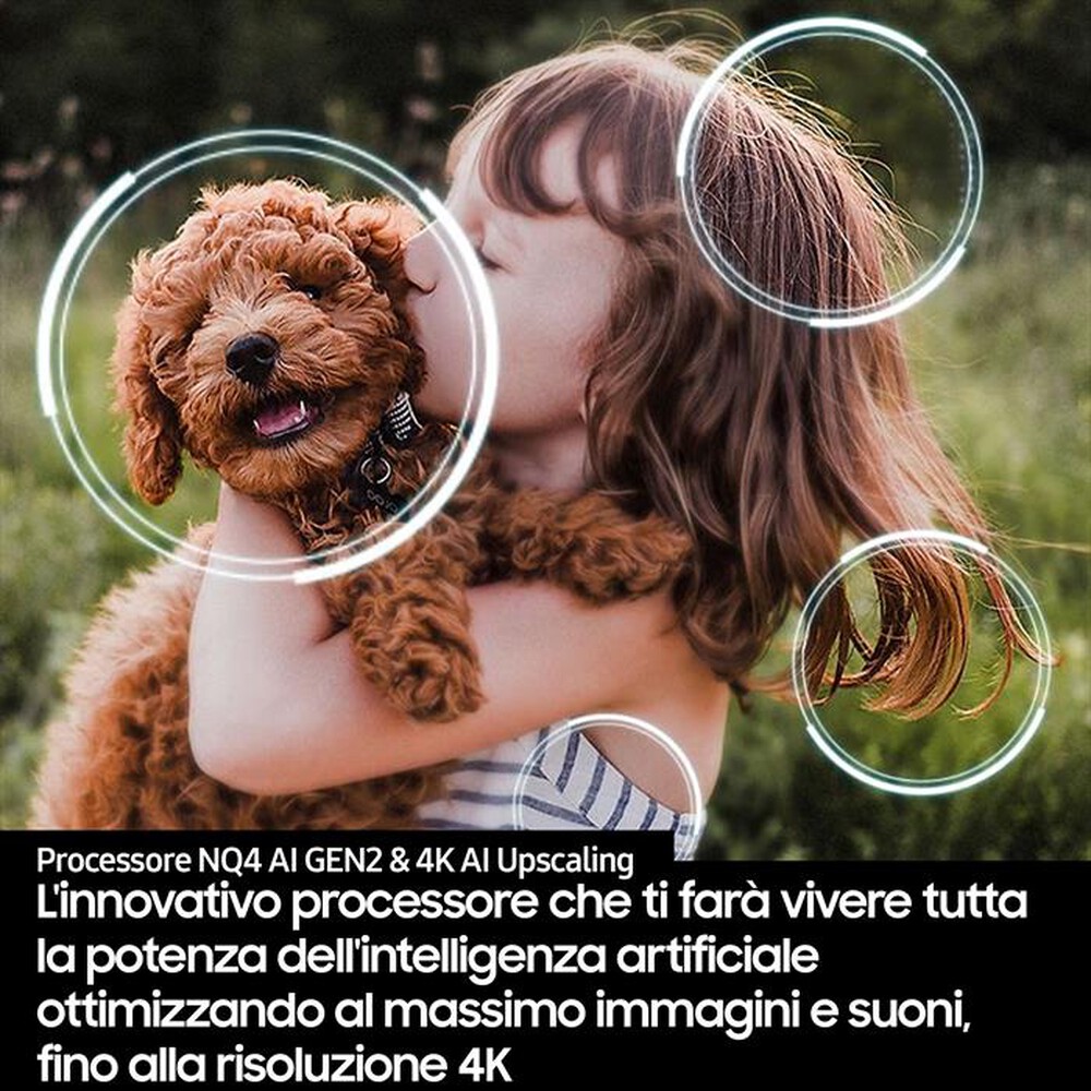 Immagine del prodotto SAMSUNG - Smart TV MINI LED UHD 4K 50" QE50QN80FAUXZT-Carbon Silver