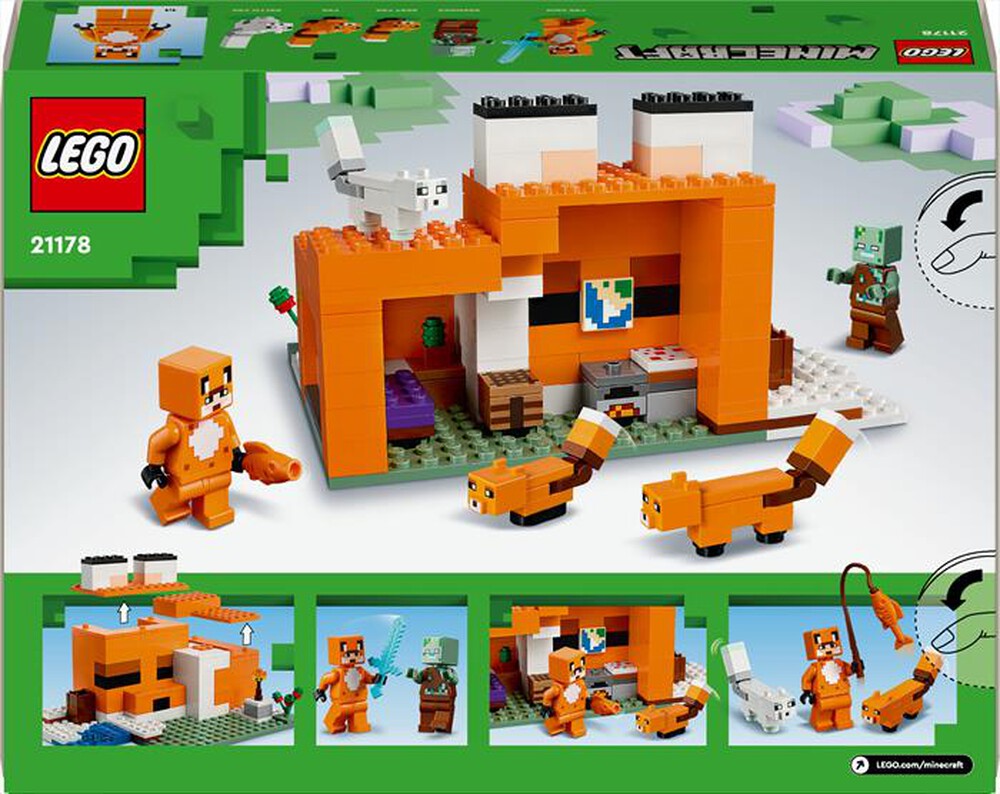 Immagine del prodotto LEGO - MINECRAFT Il Capanno della Volpe 21178