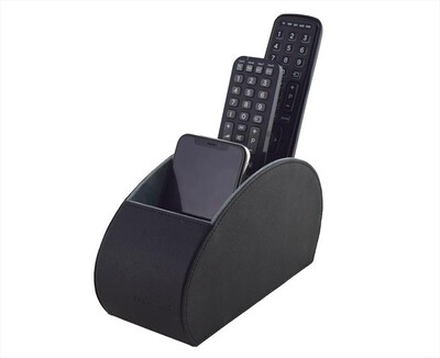 MELICONI - PORTATELECOMANDI DELUXE-Similpelle Nero