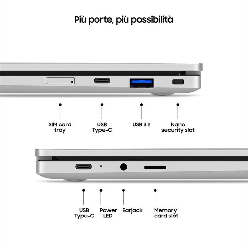 Immagine del prodotto SAMSUNG - GALAXY CHROMEBOOK GO 14"-Silver