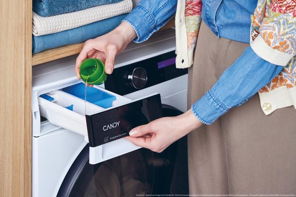 "CANDY - Lavatrice BS 410B10-S 10 Kg Classe A-White"