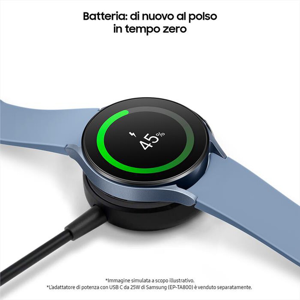 "SAMSUNG - GALAXY WATCH5 44MM BT, 1.5+16 GB-Sapphire"