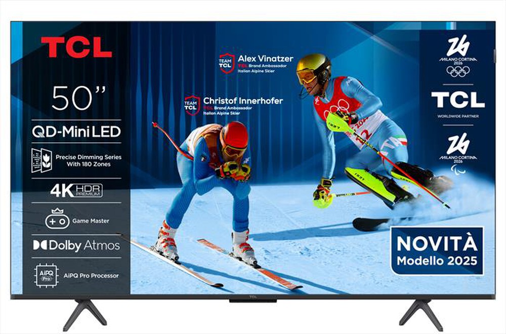 Immagine del prodotto TCL - Smart TV MINI LED UHD 4K 50" 50C69KS-Metallic