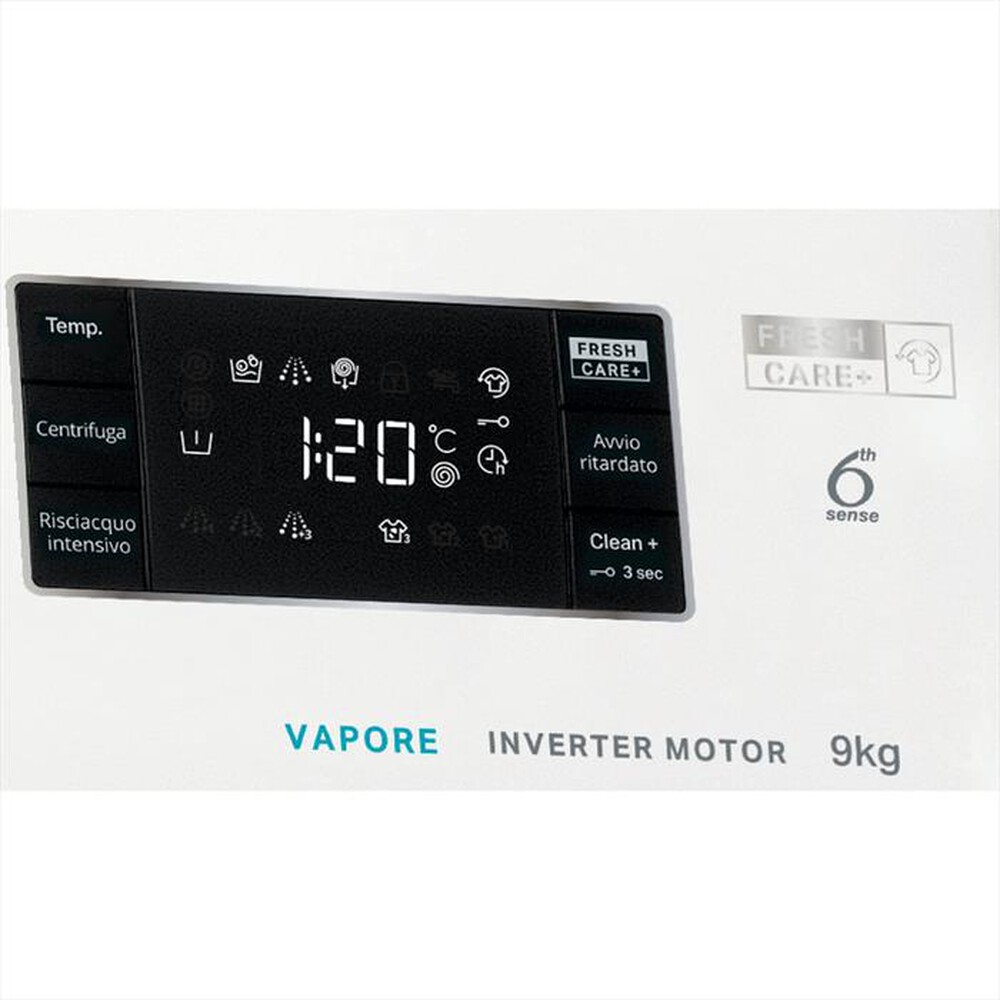 "WHIRLPOOL - Lavatrice FRESHCARE FFB 9258 CV IT 9 Kg Classe C-Bianco"