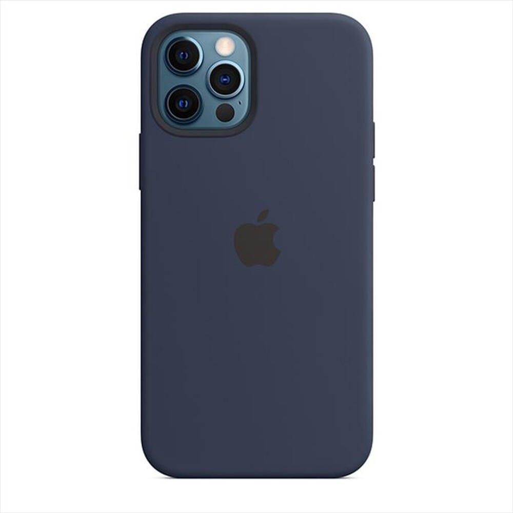"APPLE - Custodia MagSafe in silicone iPhone 12/12 Pro-Deep Navy"