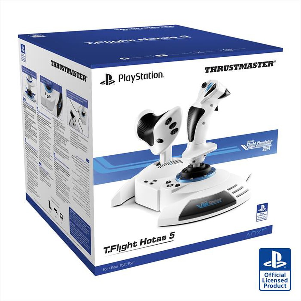 Immagine del prodotto THRUSTMASTER - Controller di volo per PS5, PS4 e PC SPECIAL ED.-Bianco
