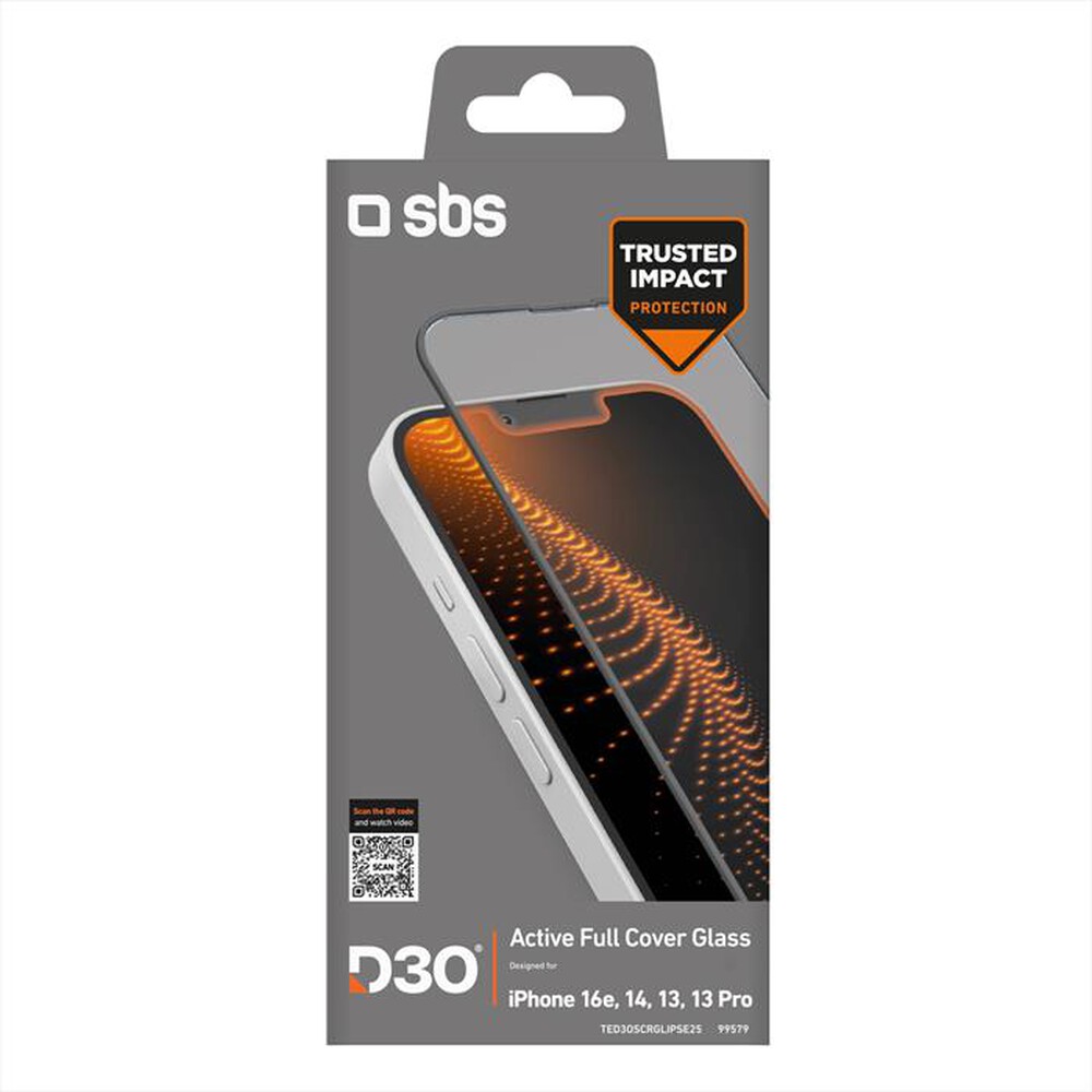 Immagine del prodotto SBS - Pellicola TED3OSCRGLIPSE25 per iPhone SE 2025-Trasparente