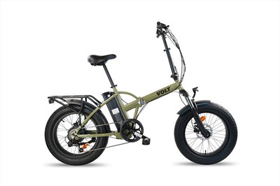 VOLT - E-bike pieghevole FAT da 20&rdquo; ALPHA ULTRA-Verde