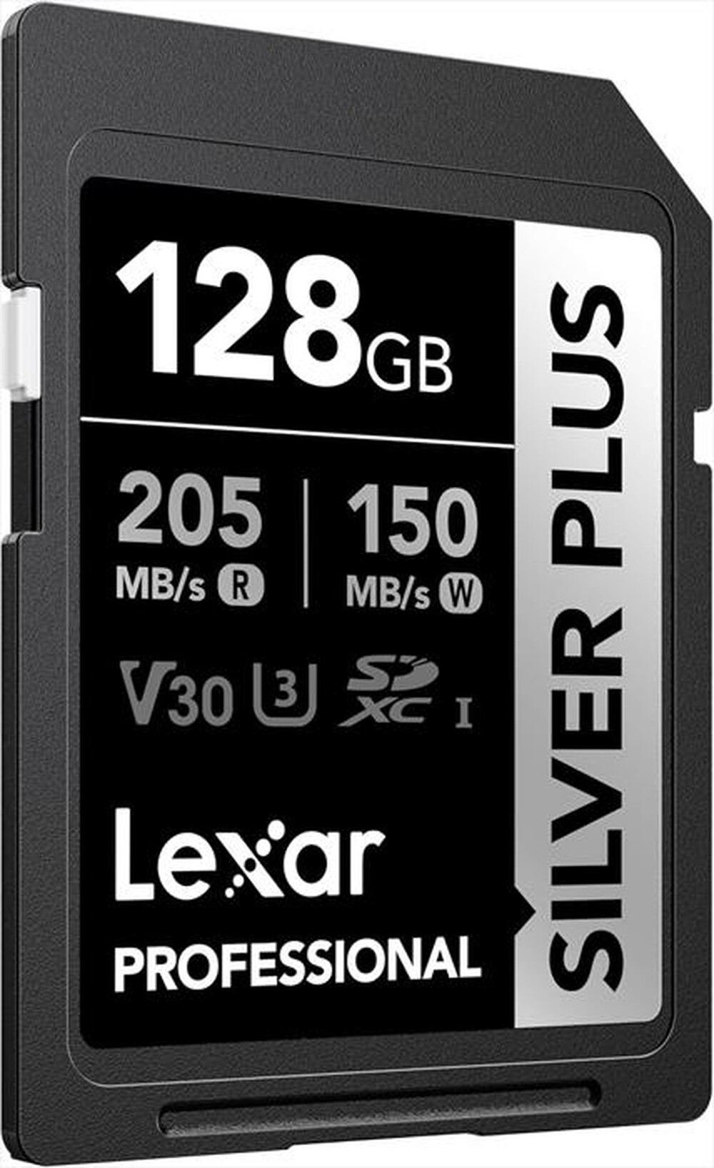 Immagine del prodotto LEXAR - Supporto SDXC PRO 128GB SDHC V3-Nero