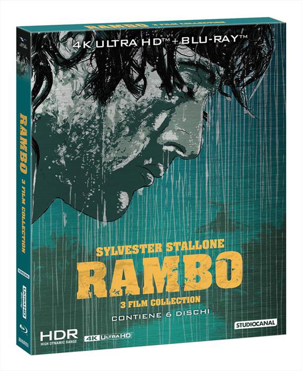 "EAGLE PICTURES - Rambo - 3 Film Collection 4K (3 Blu-Ray 4K+ 3 Bl"