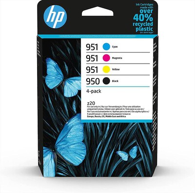 HP - 950/951 COMBO PACK 4 CARTUCCE-Nero, ciano, magenta, giallo