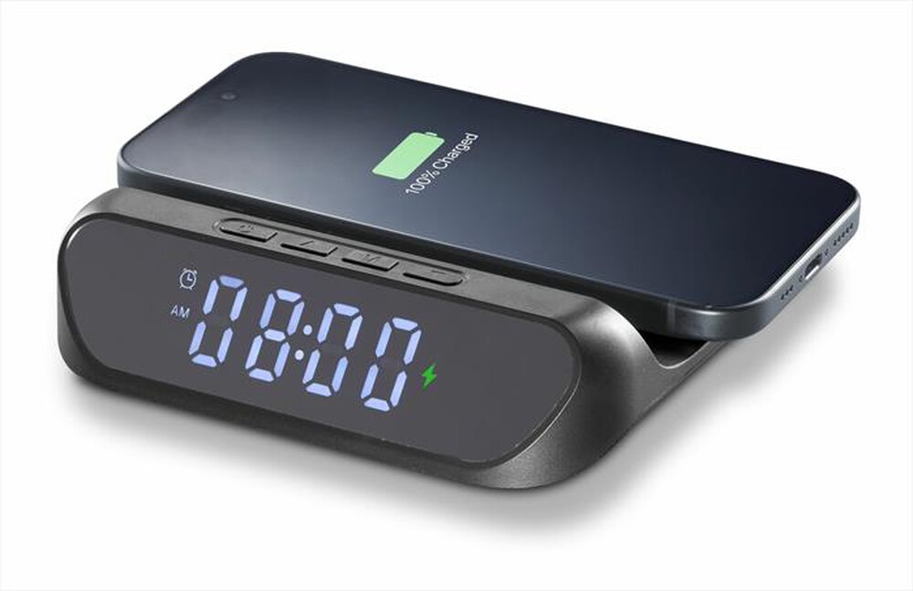 Immagine del prodotto CELLULARLINE - Sveglia da comodino WIRELESSCLOCK2K