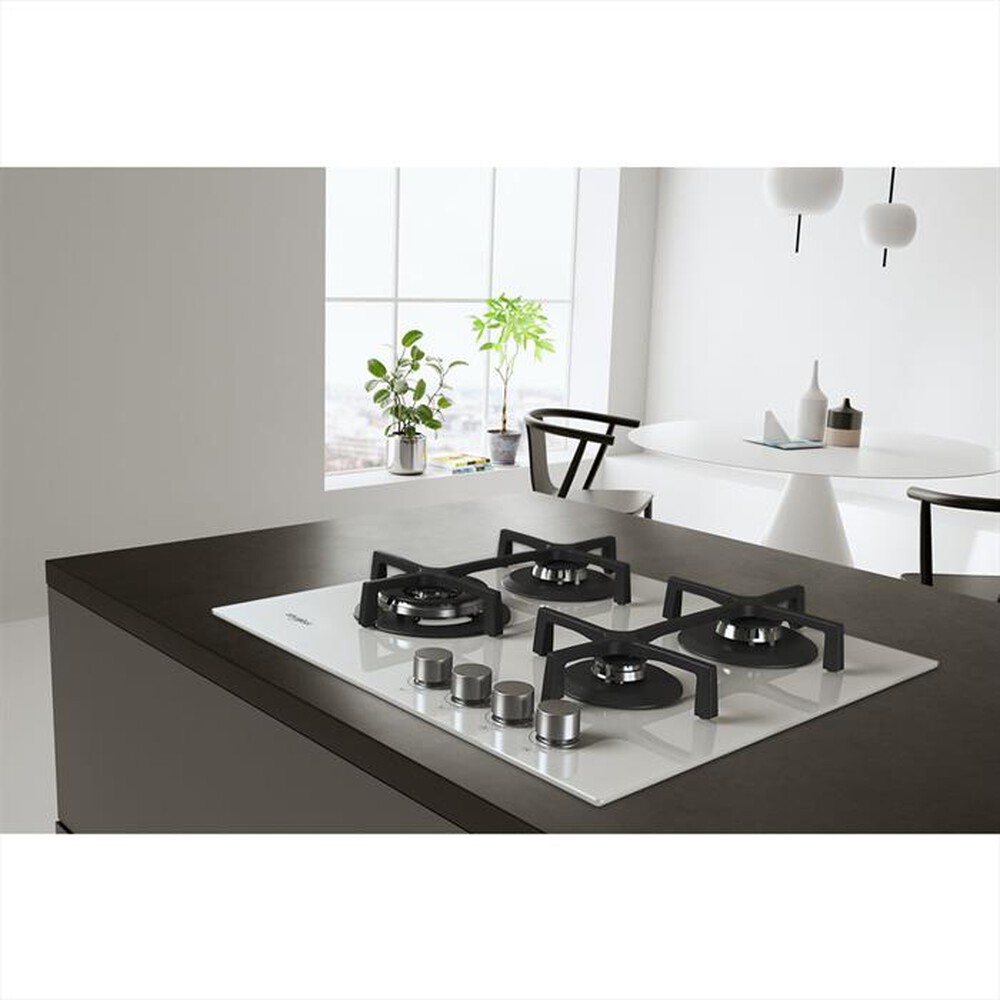 "WHIRLPOOL - Piano cottura a gas ELEMENTS GOA 6423/WH 59cm-Bianco"