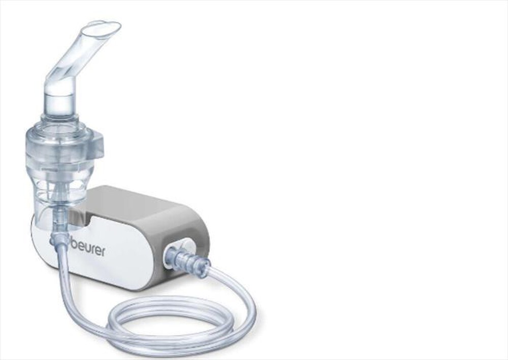 "BEURER - Aerosol a microcompressore IH 58-Grigio, Bianco"