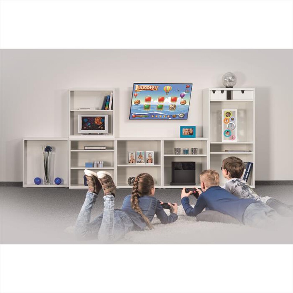 "HAMA - Supporto LCD Inclinabile, 25KG, 2X2-Nero"