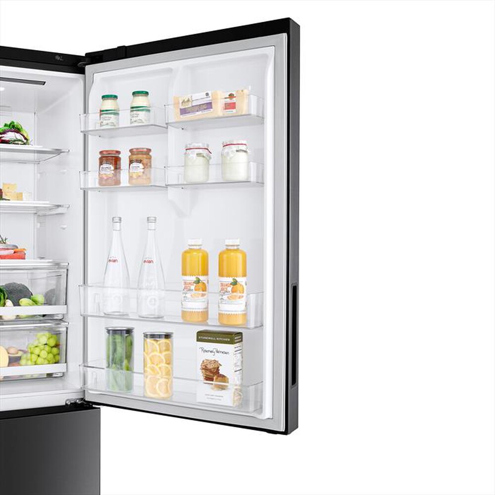 "LG - Frigorifero combinato GBB569MCAMN.AMCQEUT Classe E-Nero"