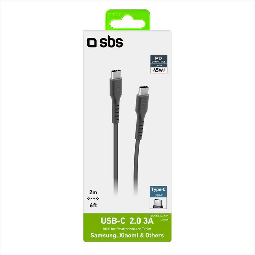 "SBS - TECABLETC3A2K-Nero"