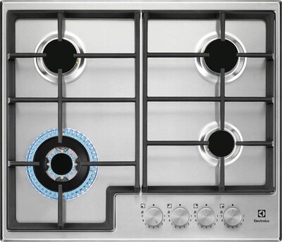 ELECTROLUX - Piano cottura a gas EGS64362X 0cm-Inox