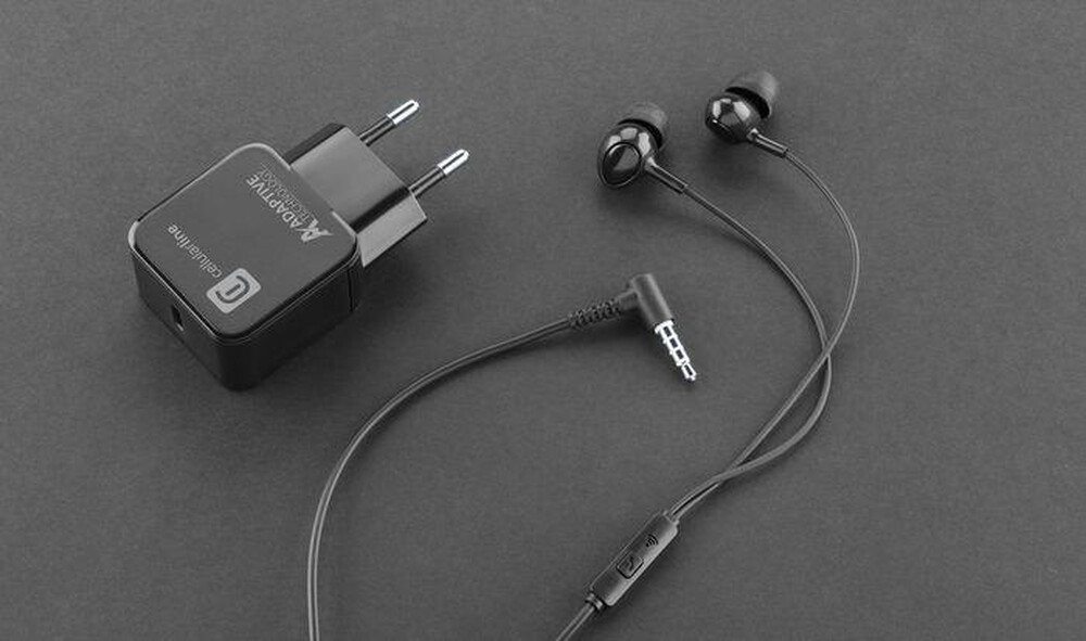 Immagine del prodotto CELLULARLINE - Kit caricabatterie auricolari Samsung CHARGE&MUSIC-Black