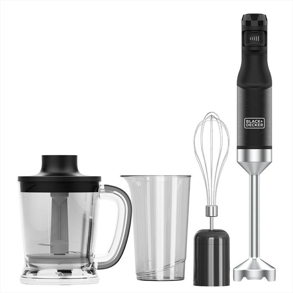 "BLACK & DECKER - Frullatore ad immersione BXHBA1501E-NERO"