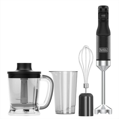 BLACK & DECKER - Frullatore ad immersione BXHBA1501E-NERO