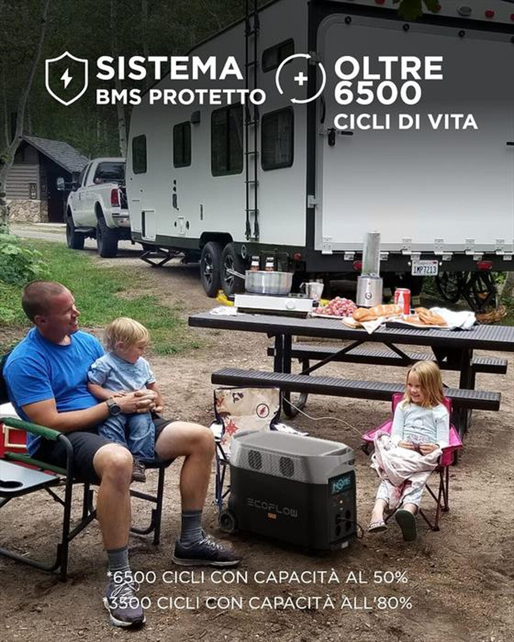"ECOFLOW - Batteria portatile Delta Pro-nero"