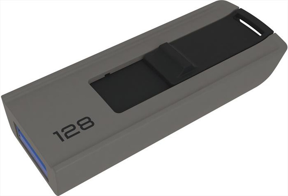 "EMTEC - SLIDE USB 3.0 128GB-GRIGIO/NERO"