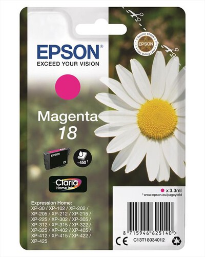 EPSON - C13T18034022-Magenta