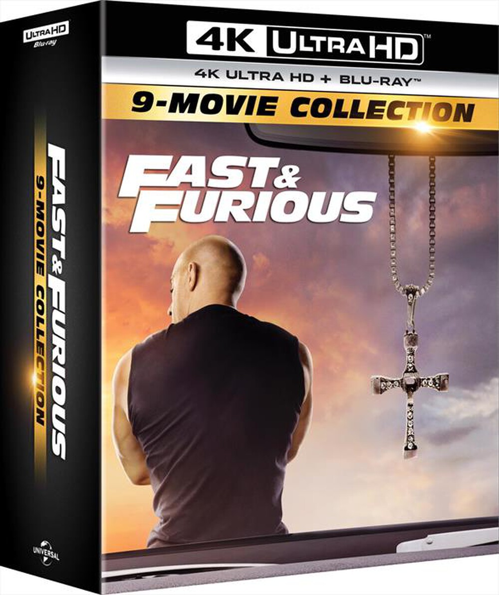 "WARNER HOME VIDEO - Fast And Furious Collection (9 4K Ultra Hd+9 Blu"