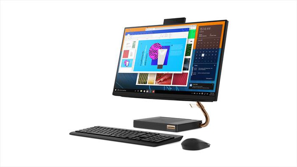 "LENOVO - IDEACENTRE AIO 5 24IMB05 F0FB007WIX-Black"