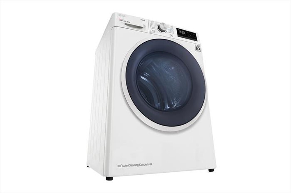 "LG - Asciugatrice RH90V9AVHN - 9 Kg - A+++-Bianca"