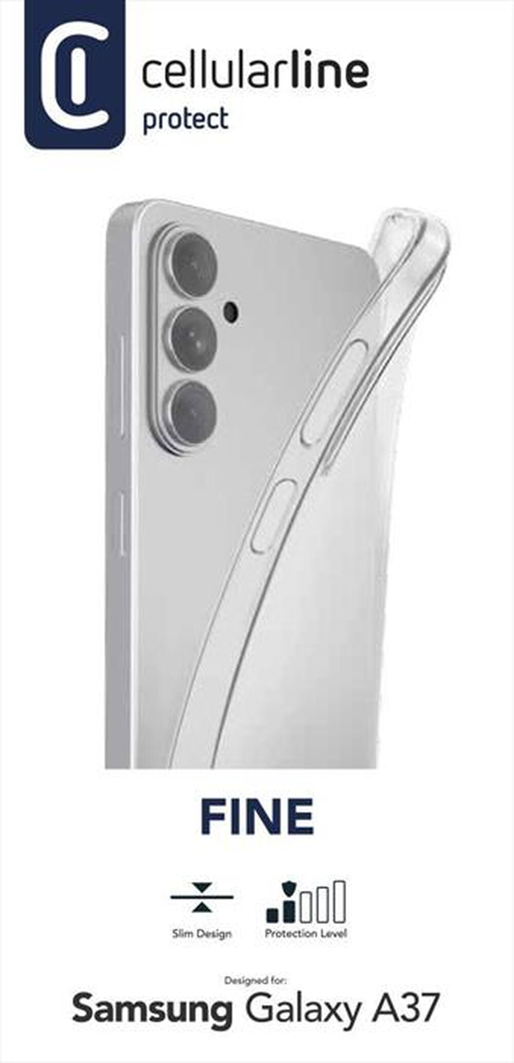 Immagine del prodotto CELLULARLINE - Cover in gomma FINE per Galaxy A37