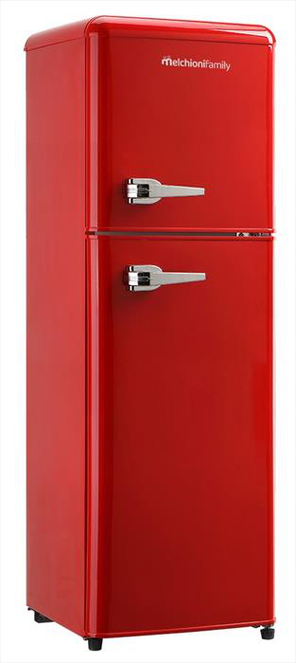 Immagine del prodotto MELCHIONI FAMILY - Frigorifero 2 porte SIBERIA 85 Classe E 85lt-Rosso / Metallo