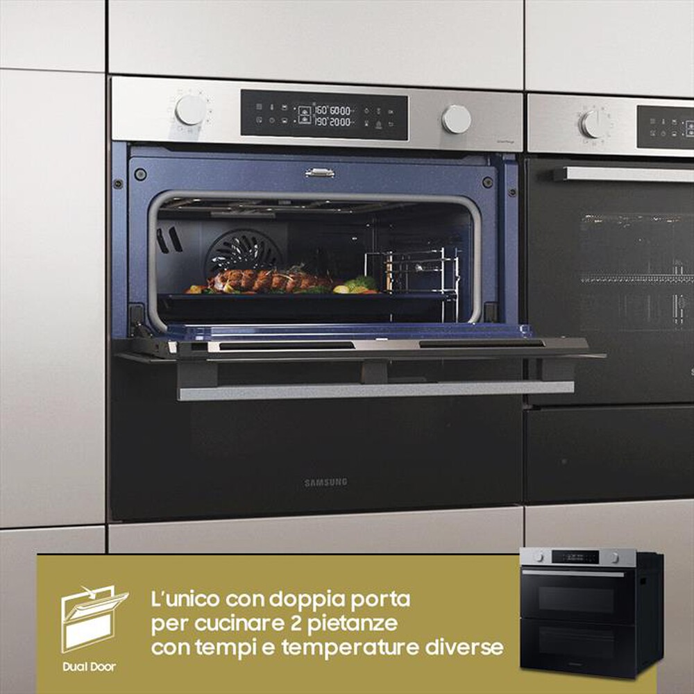 "SAMSUNG - Forno incasso elettrico NV7B45403BS/U5 Classe A+-STSS Nero"