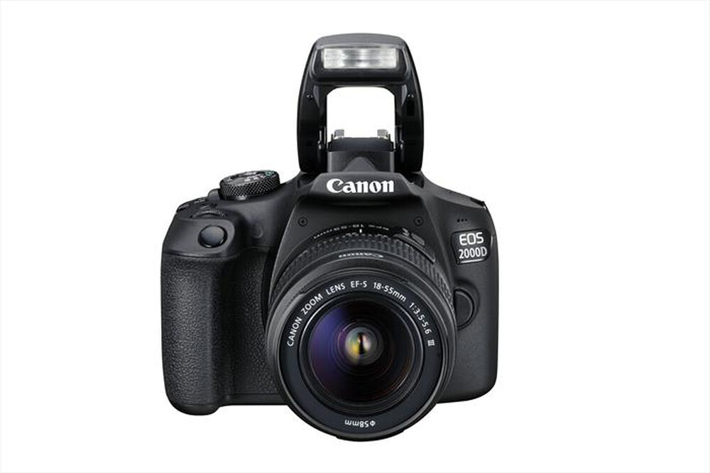 "CANON - EOS 2000D + EF-S 18-55 MM DC-Black"