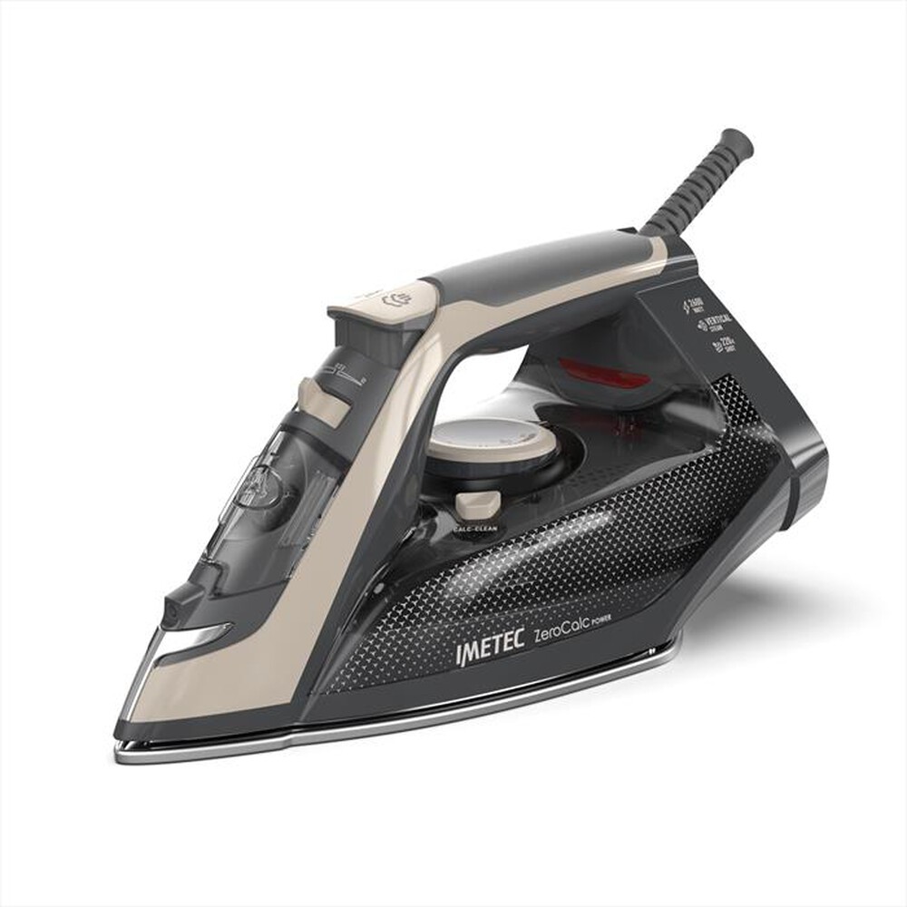 Immagine del prodotto IMETEC - FERRO A VAPORE ZEROCALC POWER-Nero e sabbia